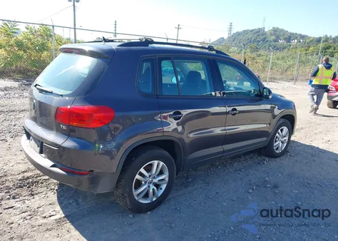 2016 Volkswagen Tiguan S from USA, damaged, VIN WVGAV7AX0GW579181